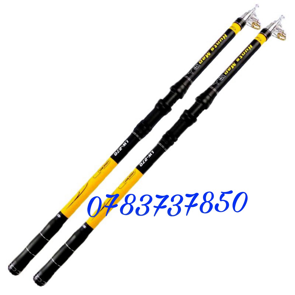 cần câu rút cần câu máy Hunts Man LW từ 2m1 đến 3m6 SHOPDOCAUCHATLUONG [docauca2020]