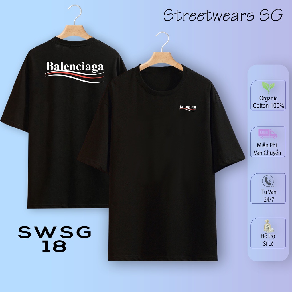 [Premium] Áo thun SWSG form âu mẫu 1-25, Vải Xịn - Streetwears SG - Link 1