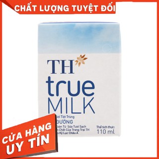 Vỉ sữa TH true MILK 110ml