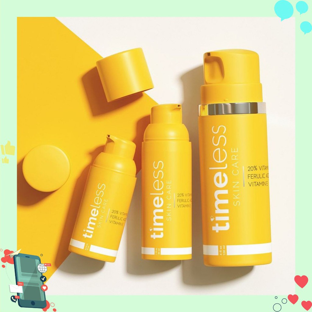 Timeless Vitamin C 20 . Serum Timeless Chính Hãng sẵn hàng nhiều