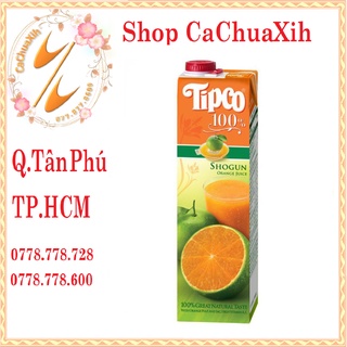 Nước ép trái cây Tipco 100% chai1L