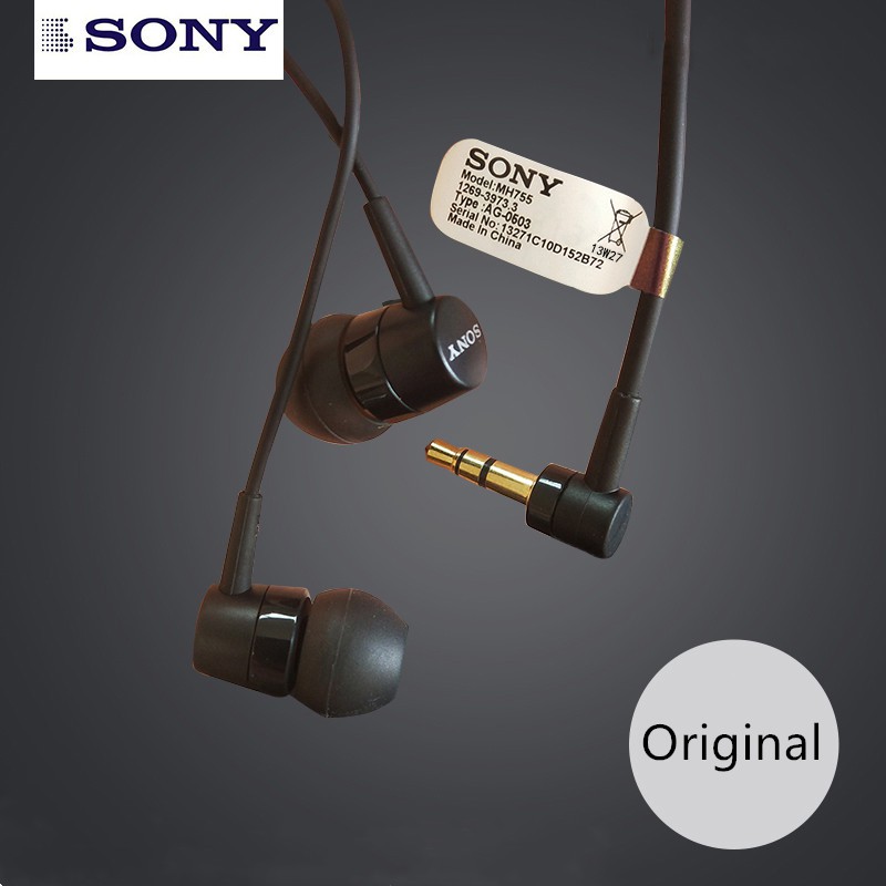 Tai Nghe Nhét Tai Chính Hãng Sony Mh755 Cho Sbh20 Sbh50 Sbh52