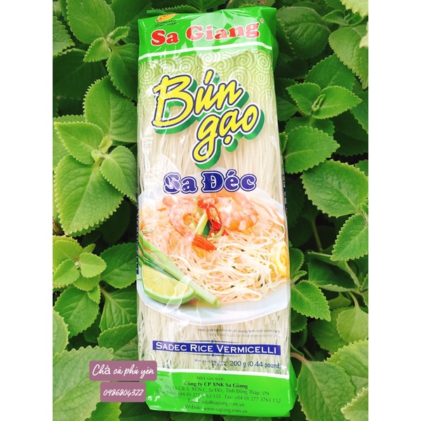 Bún gạo sa đéc { Sa giang}