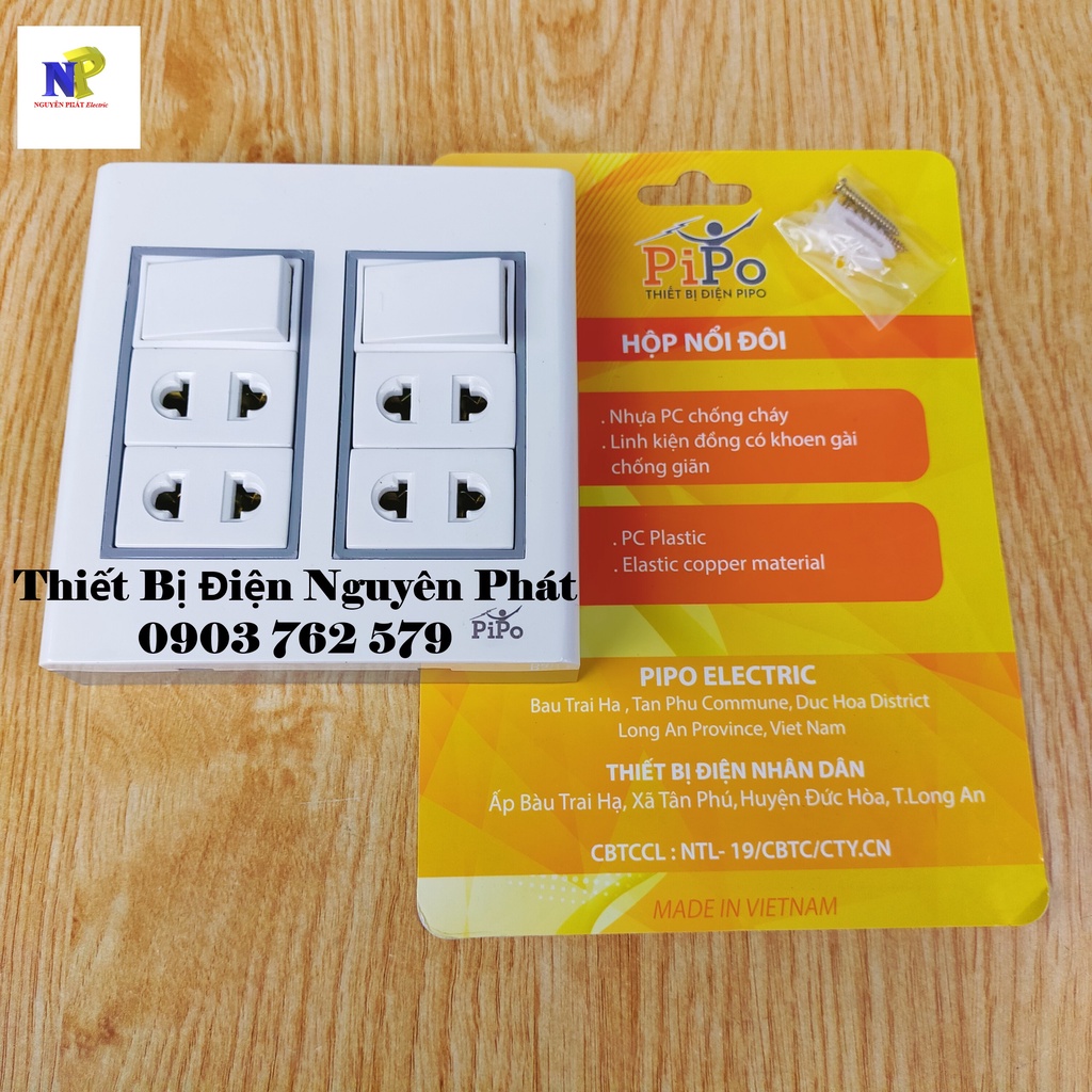Bảng Điện Taplo Giả Âm Ráp Sẳn PN20 Loại Không Cầu Chì - Hàng Cao Cấp