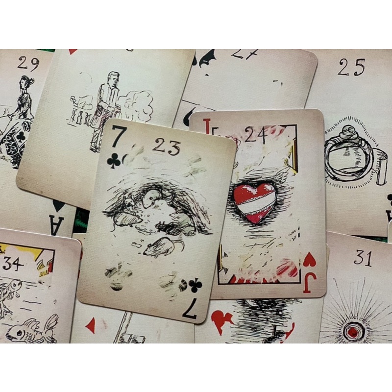 Bộ bài Palimpsest Lenormand 36