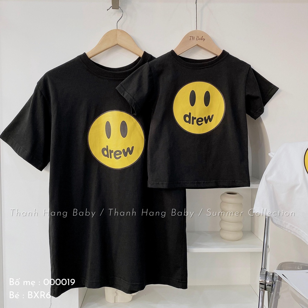 Áo gia đình 3 4 người, áo đôi mẹ và bé, set gia đình cho ba mẹ và bé thanh hằng baby