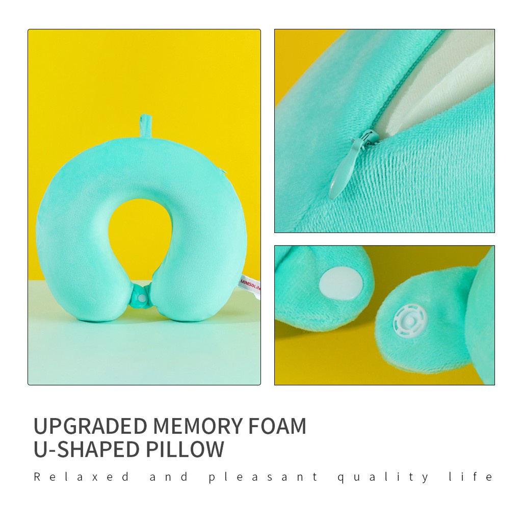 Miniso Phiên bản nâng cấp của gối chữ U memory