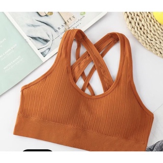 Áo ngực bra crotop (cài khuy) đan dây mới