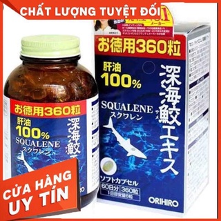 Viên Uống Sụn Vi Cá Mập Orihiro Squalene Nhật Bản