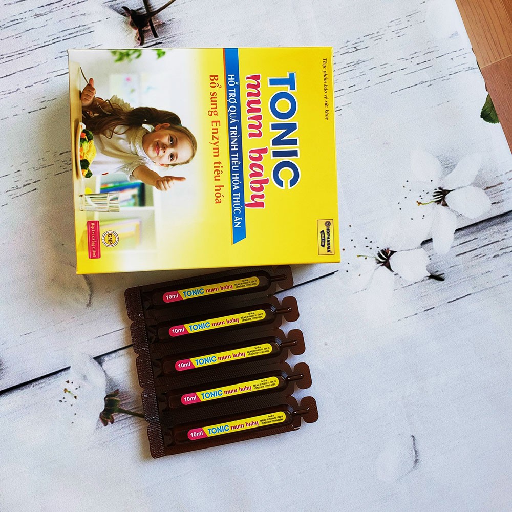 TONIC mum baby bổ sung 5 loại enzyme giúp bé ăn ngon tiêu hoá tốt 200ml