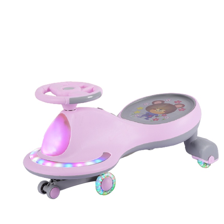 Xe lắc tay chòi chân cao cấp kết hợp cả đèn và nhạc chịu lực 120kg