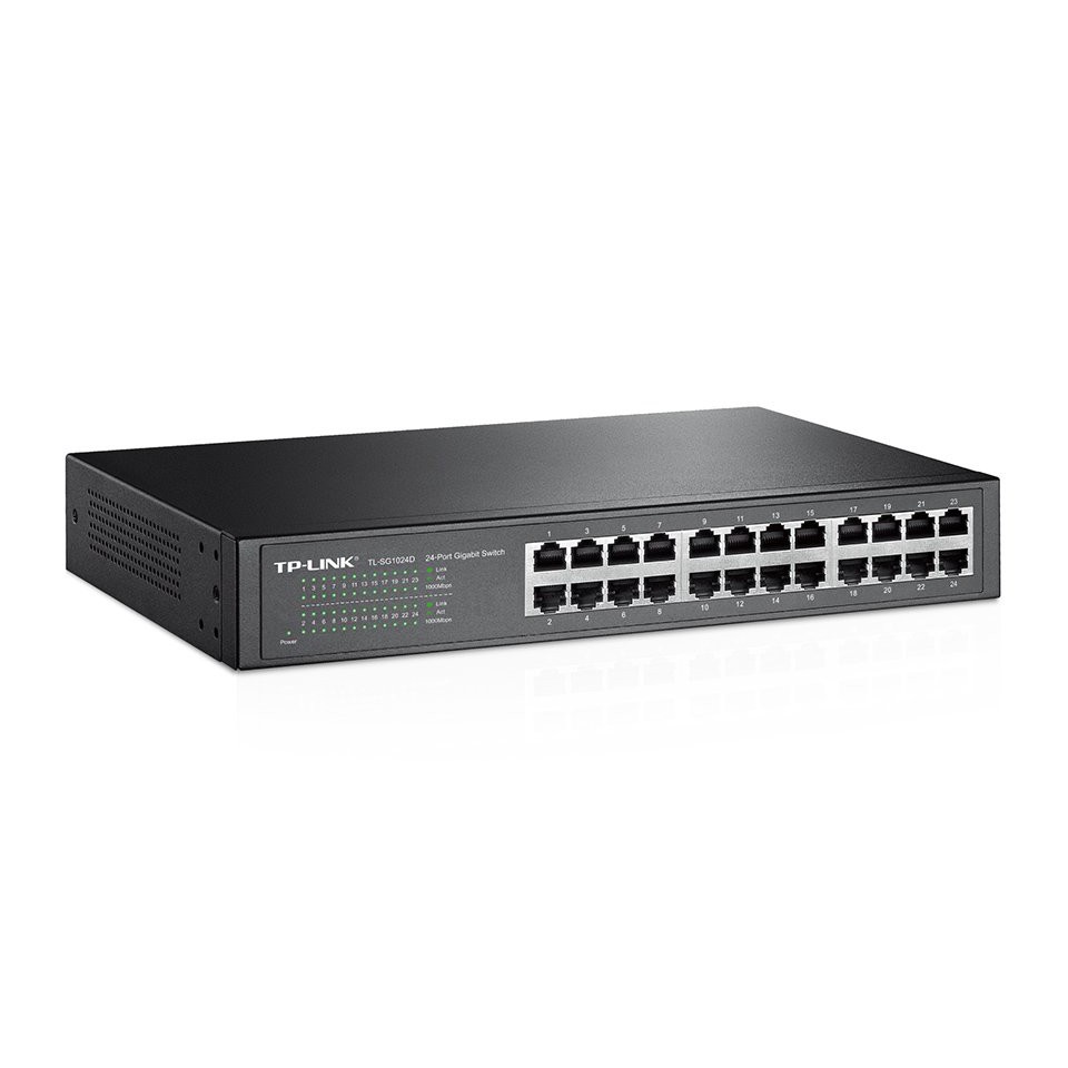 [Mã 66ELHASALE hoàn 7% đơn 500K] Bộ chia mạng TP-Link TL SG1024D 24-Port Gigabit