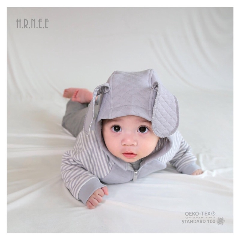 Áo khoác trần bông Hrnee 6m-4Y