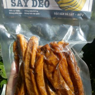 Gói 250gr chuối laba sấy dẻo đà lạt( k fai chuối sứ)