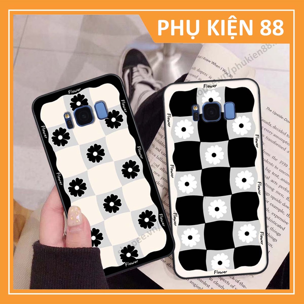 Ốp lưng Samsung S8 / S8 Plus / S8+ ốp điện thoại LineBear, bé tóc xù, hoa siêu đẹp