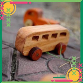Xe bus đồ chơi bằng gỗ cho bé-xoaistore Lily88
