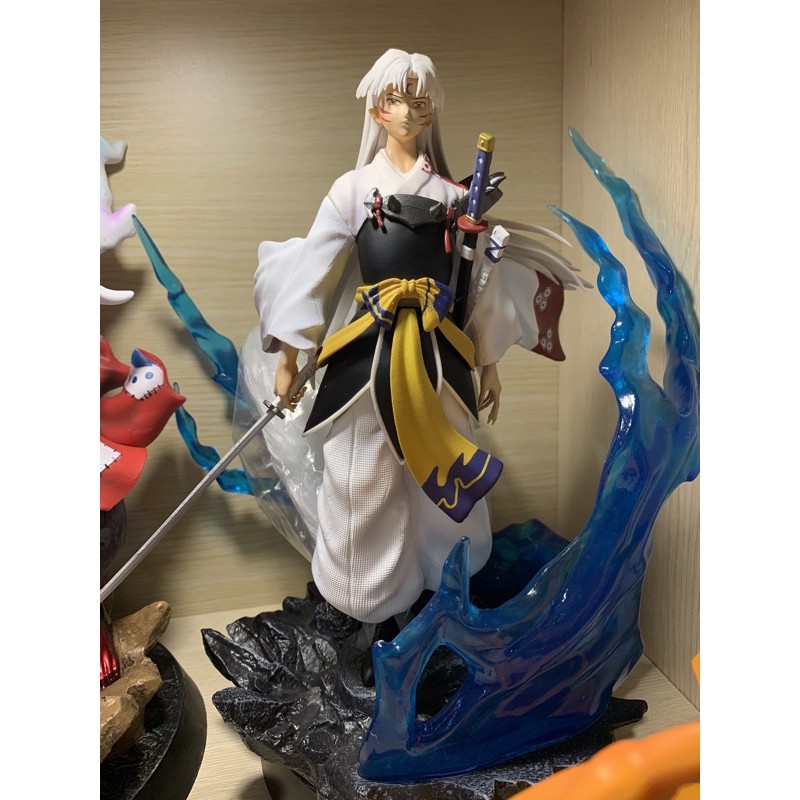 (Hết hàng) Mô hình Figure Seshomaru trong Inuyasha áo lông thật 31cm