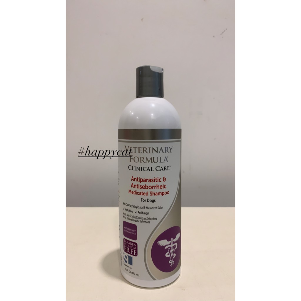 DẦU TẮM VETERINARY FORMULA CLINICAL CARE (USA) 473ml-ĐẶC TRỊ VIÊM DA TIẾT BÃ, NẤM, GHẺ CHO CHÓ