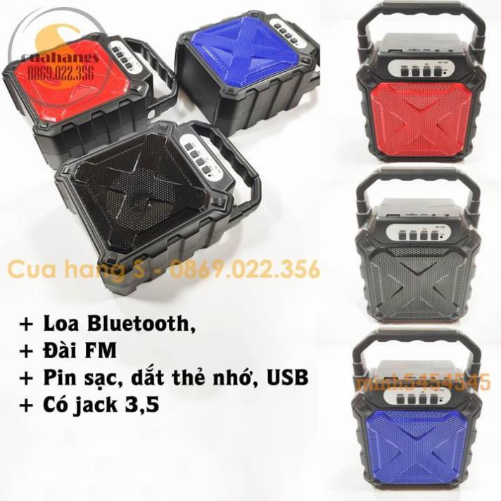 Loa bluetooth blt nghe nhạc mini JBH có đọc USB thẻ nhớ - BH 3 tháng