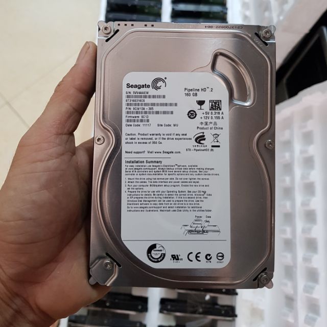 HDD PC 3.5" Dung Lượng 160G hàng tháo máy đồng bộ DELL như mới