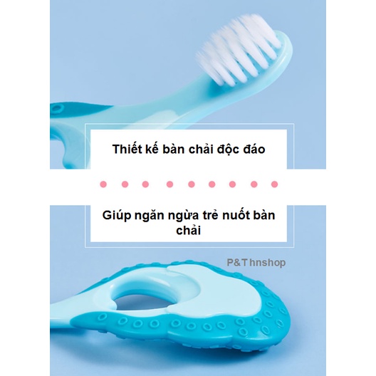 Bàn Chải Cho Bé 1-6 Tuổi – Siêu Mềm Mại