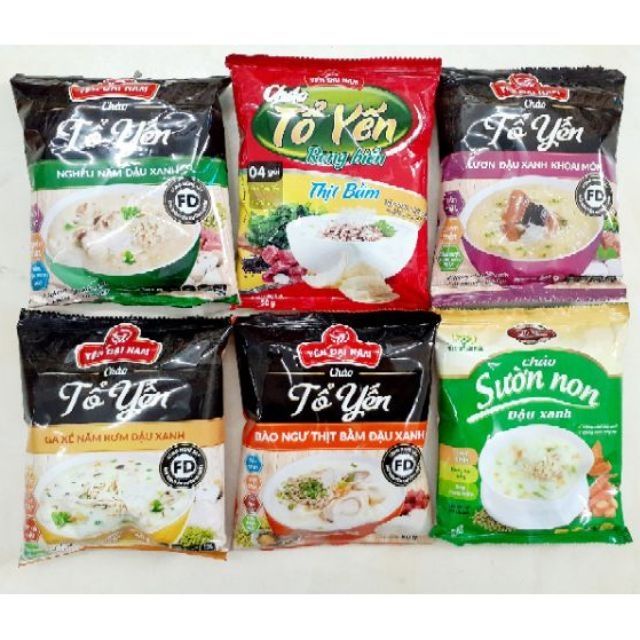 Combo 10 gói cháo tổ yến Đại Nam