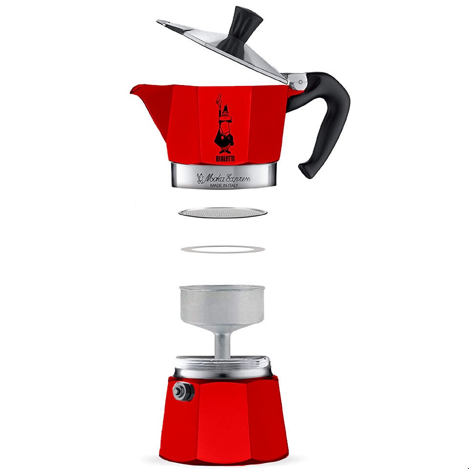 Ấm pha cà phê Bialetti Moka Induction Express 4 cốc [nhập Đức chính hãng]