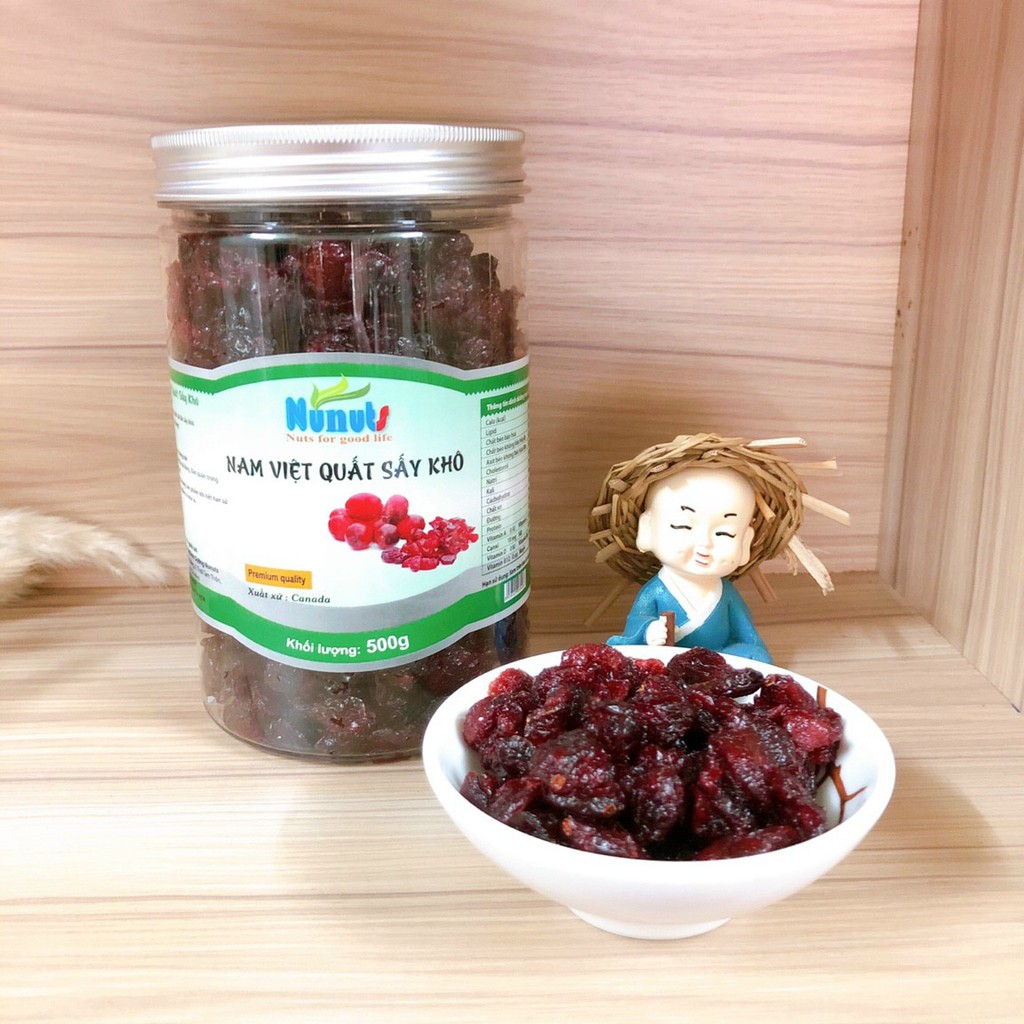 Mixed Fruit gồm Mơ sấy dẻo, mận, nam việt quất sấy, nho khô, chà là khô nguyên cành - Hộp 500gram