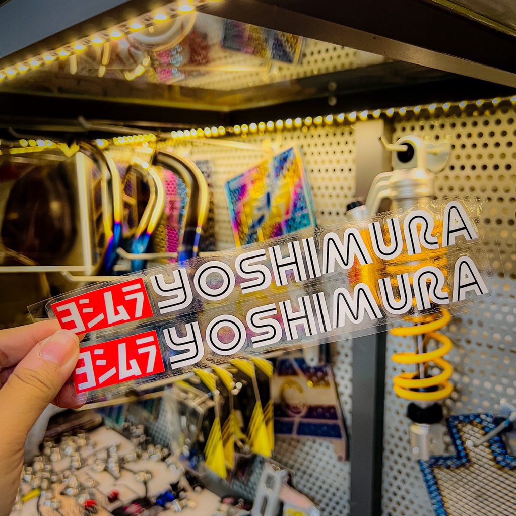 TEM UV TRANG TRÍ XE KIỂU YOSHIMURA SIÊU ĐẸP