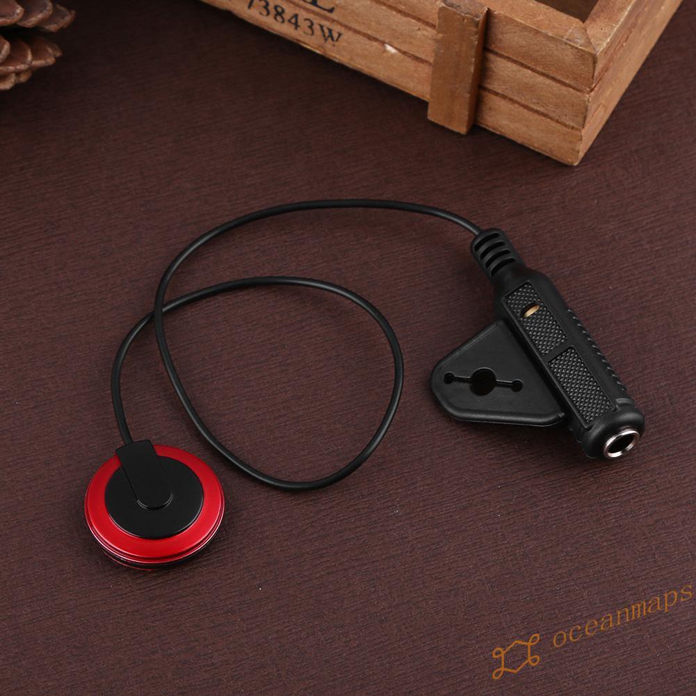 【Popular】Guitar Pickup Buzzer Piezo Transducer for Acoustic Guitar Ukulele Mandolin