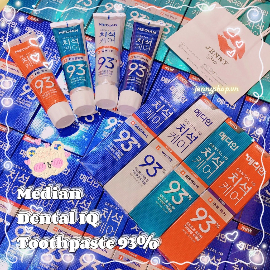 Kem Đánh Răng Median Dental IQ Toothpaste 93%