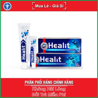 Gel bôi vết thương hở Healit - Hỗ trợ đẩy nhanh quá trình làm lành vết thương, vết bỏng, vết loét do tổn thương da