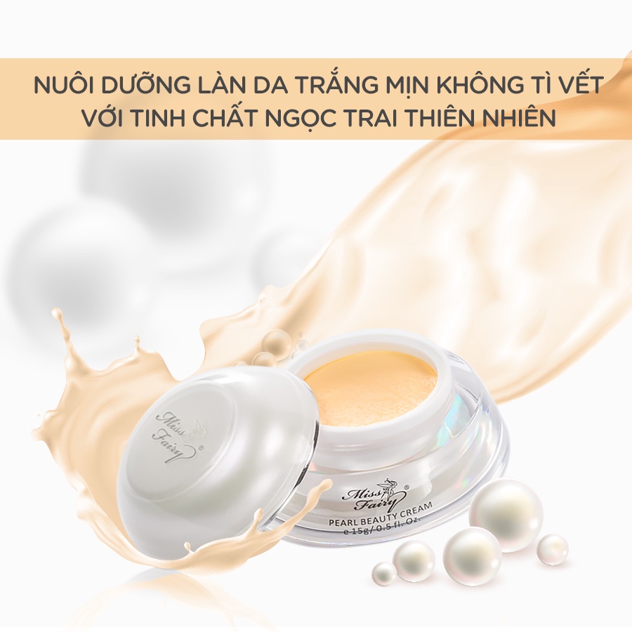 Kem Dưỡng Trắng Da, Mờ Thâm Nám Tinh Chất Ngọc Trai Miss Fairy