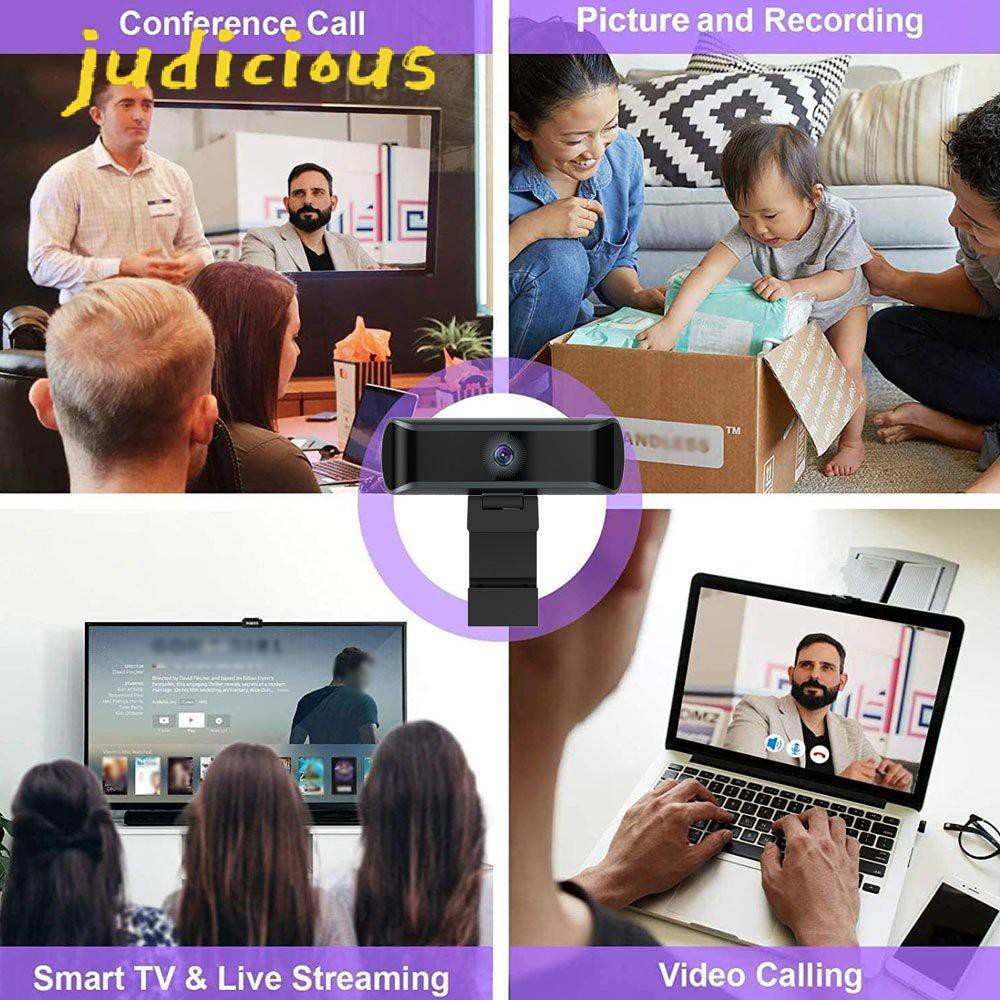Webcam 1080p Tự Động 4k Kèm Mic | BigBuy360 - bigbuy360.vn