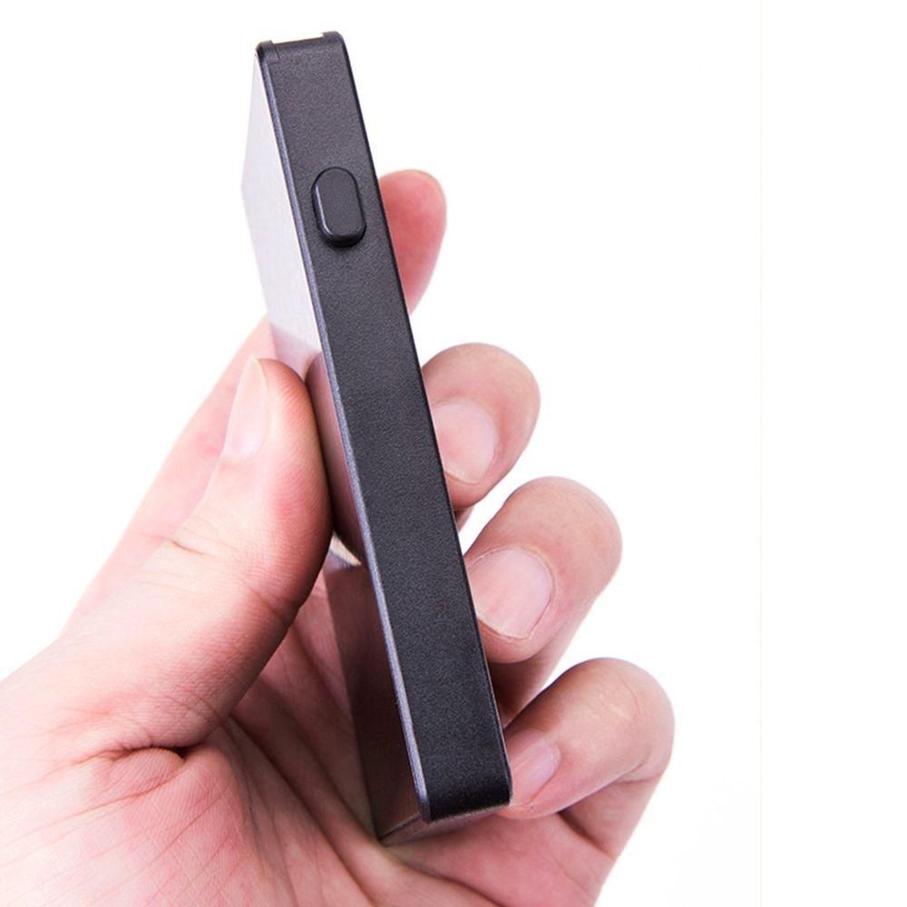 ELLSWORTH Hộp Đựng Thẻ Tín Dụng Rfid Thông Minh Bằng Hợp Kim Nhôm