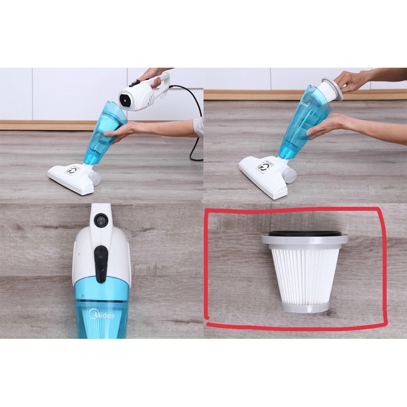Lưới lược máy hút bụi midea MVC-SC861