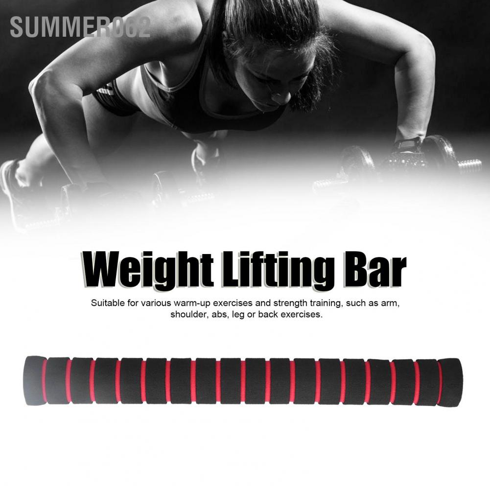 Summer062 1PCS 40cm Dumbbell Connecting Bar Weight Lifting Barbell Grip Handle Fitness Accessory