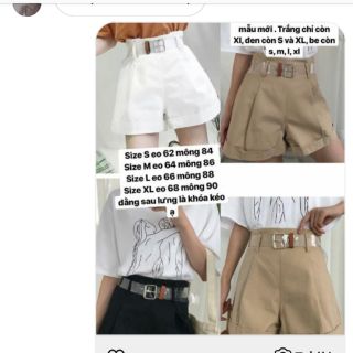 Quần be sz s