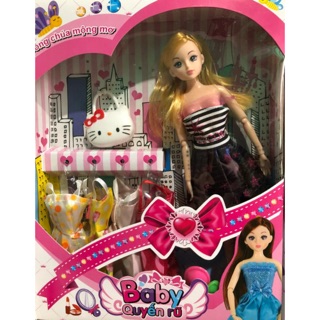 Hộp Búp Bê Thời Trang Đẹp Cho Bé