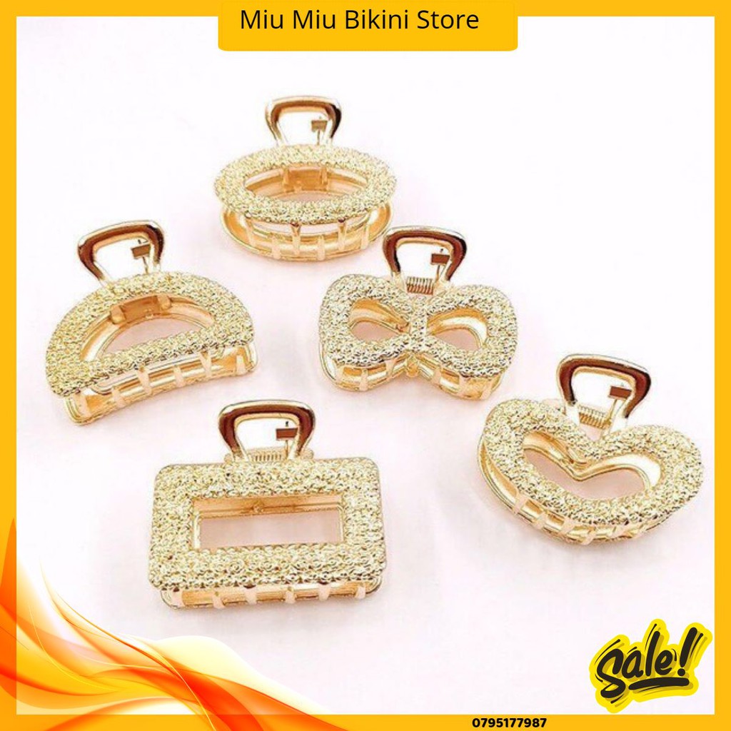 Set 5 Kẹp Vân Nổi Sang Chảnh Mới