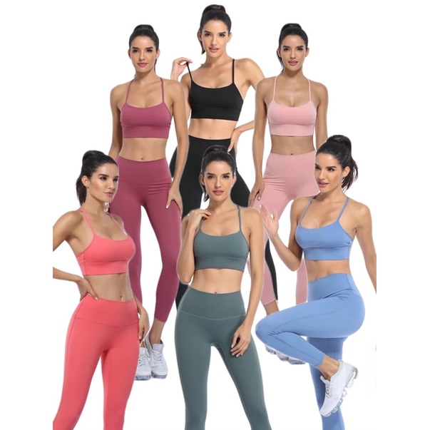 bộ đồ tập gym áo chư Y cao cấp