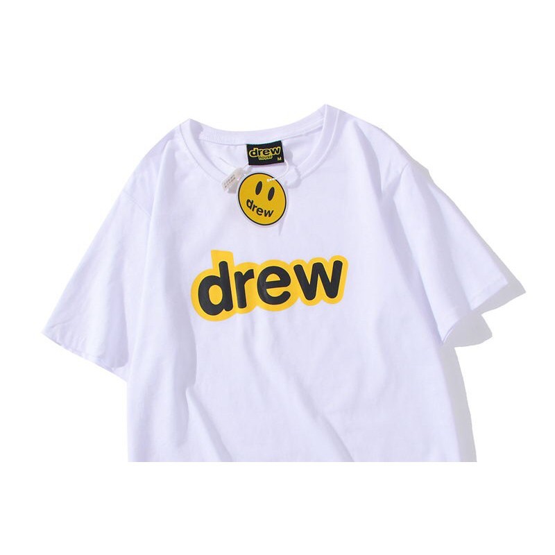 (Ảnh thật-[ 1:1]) Áo phông T-Shirt chữ D.R.E.W màu Vàng- Trắng- Đen