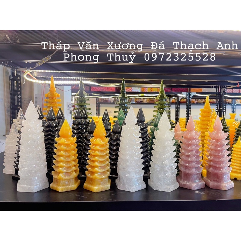 Tháp Văn Xương Đá Tự Nhiên Phong Thuỷ