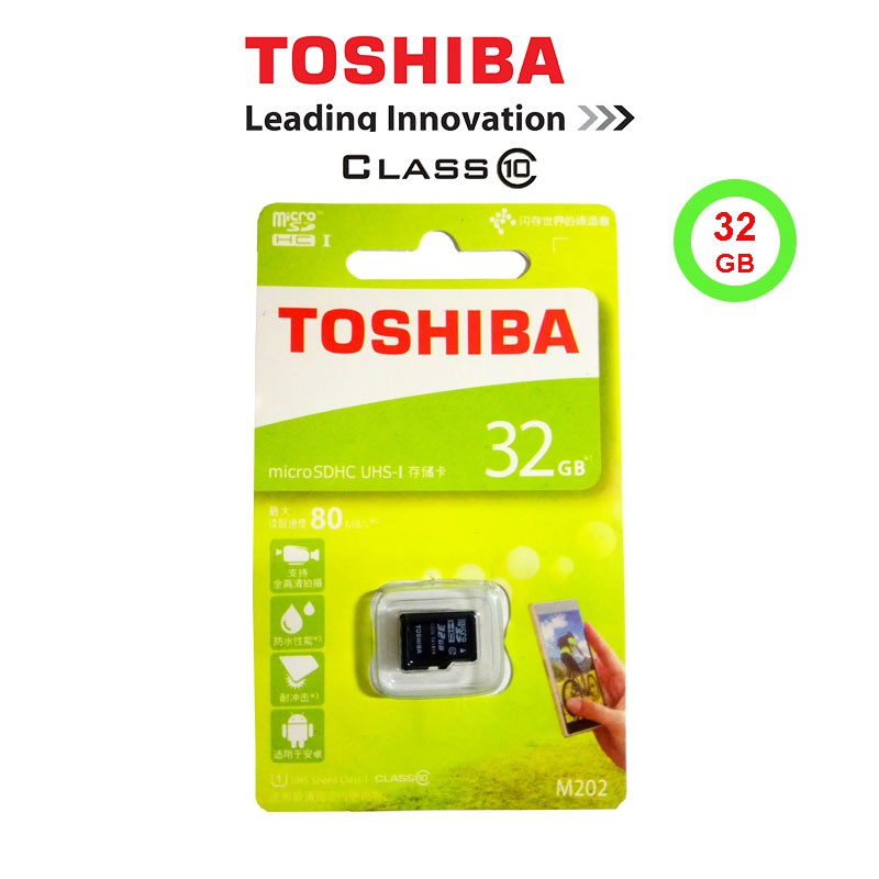 Thẻ Nhớ Toshiba 32gb Class 10-32gb Micro Sd - Mmc Toshiba