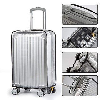 Bao trùm vali, Bọc vali trong suốt loại dày . Chống·Vali trầy xước, không bị ướt khi đi ngoài mưa
