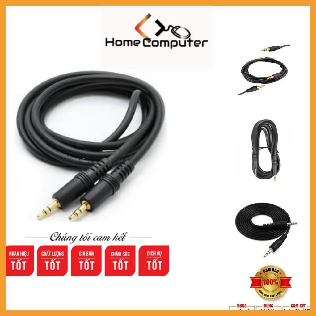 Dây loa 1 ra 1, dây 2 đầu 3.5 1.5m, 3m, 5m hàng chất lượng giá tốt Home Computer