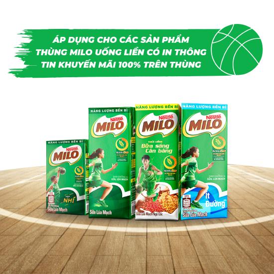 Thùng 36 hộp sữa nestle milo bữa sáng 180ml hộp - ảnh sản phẩm 4