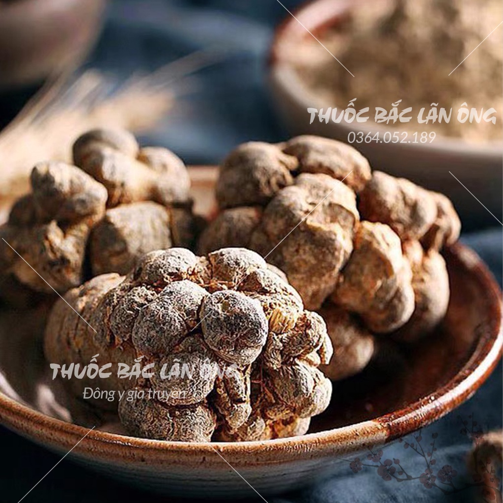 Củ tam thất bắc 1kg (Loại to 5 củ/lạng, bồi bổ sức khỏe, tăng cường trí nhớ)