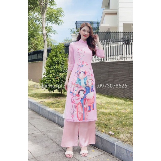 😘 Áo dài tơ cao cấp. áo dài 4 tà .áo dài cách tân tơ 4 tà đep bay tà. áo dài dự tiệc kèm ảnh thật