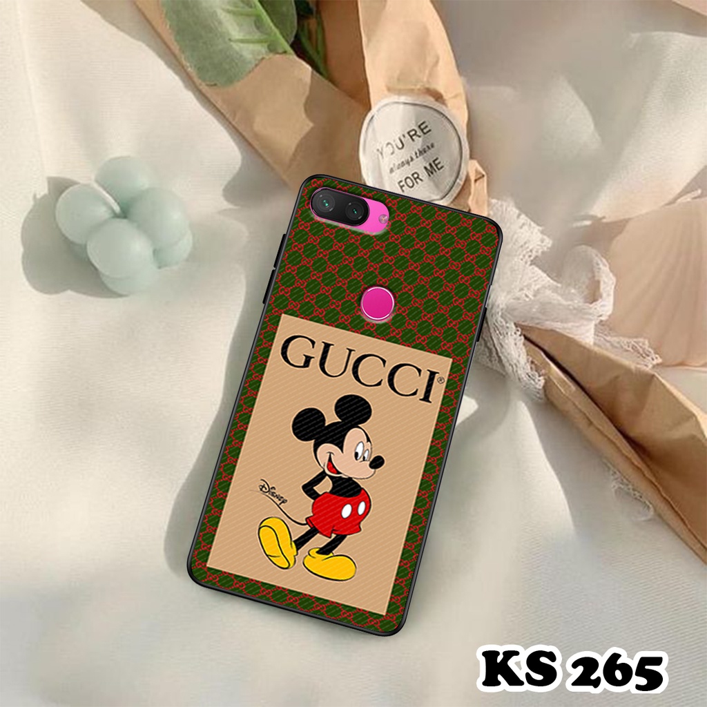 Ốp lưng Xiaomi Mi 8 - Mi 8 Lite - Mi 8 SE - Mi 9 - Mi 9 SE - Ốp in hình GÜÇÇÏ - Lưng nhám viền TPU cao cấp